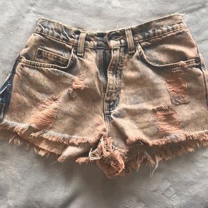 Jean shorts